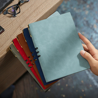 Nueva Llegada, Mini Libreta de Cuero A5 con Encuadernación Cosida, Agenda Personalizada, Libretas Escolares A6 Económicas de 100 Hojas