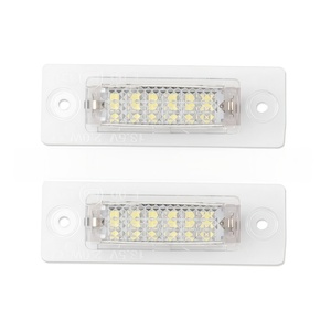 ป้ายเลขหมายทะเบียนรถแบบ LED สีขาวอ่อนสำหรับรถพาสสาทรถ B5.5 B6รถขนย้าย T5เจ็ททา Mk5ทัวแรนกอล์ฟ MK1 Mk5บวก - Product Image 5
