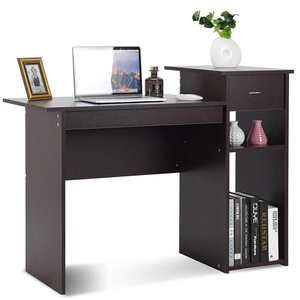 Simple bureau d'étude bureau <span class=keywords><strong>gaming</strong></span> avec classeur blanc <span class=keywords><strong>pas</strong></span> cher bureau avec espace de rangement - Product Image 2