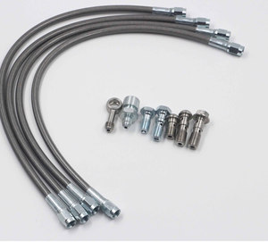 Tuyau de frein de <span class=keywords><strong>moto</strong></span> AN3 4, tube d'huile en acier inoxydable tressé, ligne de frein d'embrayage rotative, ATV, <span class=keywords><strong>moto</strong></span> tout-terrain, course sur route, motocross - Product Image 6
