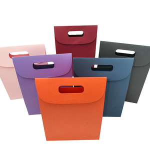 Sacs artisanaux recyclés écologiques en carton de luxe fond carré stratification de logo personnalisé alimentaire cosmétique thé parfum sucre emballage - Product Image 6