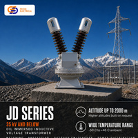 Transformator Tegangan Terendam Minyak Ketinggian Tinggi Seri JD GY 35kV 35kV -50 C +45 C Gulungan Toroidal Satu Lilitan Berbahan Tembaga