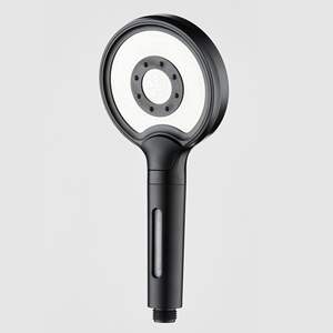 Robinet de douche à main en plastique à grand panneau, avec mitigeur à poignée unique et cartouche céramique, design moderne pour salles de bain <span class=keywords><strong>d</strong></span>'hôtel - Product Image 1