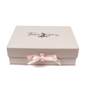 Crown Win Shipping Packaging Boxes for <b>Small</b> Business Bridesmaids Baby <b>Gift</b> with Ribbon Custom Color Mistery Kutu Paper Boxes - Product Image 2