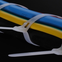 Attaches de câble à fixation automatique réutilisable Zip Nylon 66 Attaches à glissière détachables en plastique Kabelbinder Attaches réglables