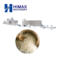 Mit großer Kapazität angereicherte Reismaschine Ernährungs reis Produktions linie Künstliche Reis Extruder Maschine