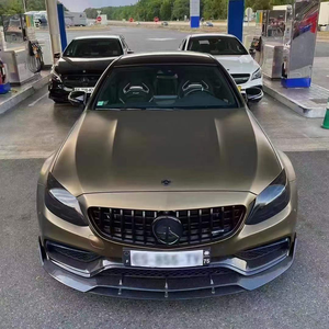 Lèvre de pare-chocs avant en fibre de carbone W205 <span class=keywords><strong>C63</strong></span>, séparateur avant pour Mercedes Benz W205 Classe C <span class=keywords><strong>C63</strong></span> <span class=keywords><strong>AMG</strong></span> - Product Image 4