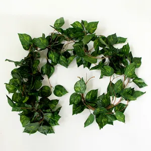 Nicro Wholesale Custom Artificial Ivy Vines Leaves Wedding Home Decoration Cheap Artificial Garland Greenery Hanging Plant Vine