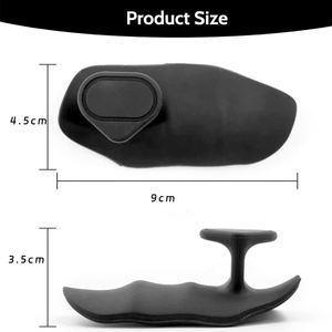 Противоскользящие эргономичные резиновые накладки-держатели для рук для тренировок в спортзале, подтягиваний и поднятия тяжестей - Product Image 4