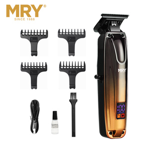 MRY ajustable inalámbrico profesional 1200MAH recortadora peluquero máquina de corte de pelo recargable 180 Minites cortapelos eléctrico - Product Image 6