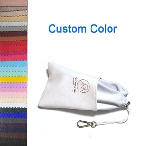 Sacs cadeaux en cuir PU <span class=keywords><strong>souple</strong></span> pour fête élégante, <span class=keywords><strong>étui</strong></span> pour <span class=keywords><strong>lunettes</strong></span> de soleil, <span class=keywords><strong>étui</strong></span> pour <span class=keywords><strong>lunettes</strong></span> avec logo personnalisé - Product Image 3