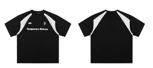 T-shirt da <span class=keywords><strong>Uomo</strong></span> Personalizzata in Cotone Pesante Oversize Stile Streetwear alla <span class=keywords><strong>Moda</strong></span> con Collo Tondo e Maniche Corte Hip-Hop - Product Image 3