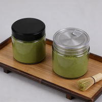 Boîtes en fer blanc personnalisées de haute qualité pour matcha, emballage alimentaire pour la conservation de la poudre de matcha et du thé frais
