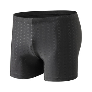 Men's Quick Dry Swim Trunks Solid Color Charming <b>Black</b> YK20506 <b>Board</b> Shorts - Product Image 5