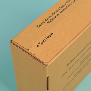Cajas de Cartón Corrugado Ecológicas para Envíos de Cosméticos, con Logotipo Personalizado, Forro de Esponja, para Regalos y Envíos - Product Image 5