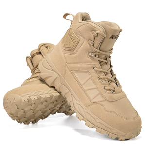 DFA1105 AS33 new design Black Khaki <b>Hiking</b> Combat <b>Boots</b> Desert <b>Boots</b> Training Men Shoes - Product Image 3