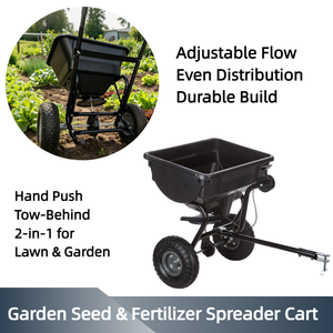 Esparcidor Universal de Arrastre <span class=keywords><strong>para</strong></span> Trabajo Pesado, <span class=keywords><strong>para</strong></span> Fertilizantes y Semillas, <span class=keywords><strong>para</strong></span> Granja y Jardín - Product Image 1