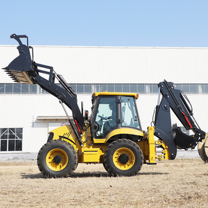 Kostenloser Versand Baggerlader Traktor Neu Retroexcavadora <span class=keywords><strong>JCB</strong></span> Mini Baggerlader 4x4 Rad/Baggerlader - Product Image 4