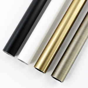 <span class=keywords><strong>Aste</strong></span> per Tende di Lusso in Stile Europeo, Costruzione in Alluminio Solido con Finali Decorati per Ville e Hotel, Lunghezza Personalizzabile - Product Image 5