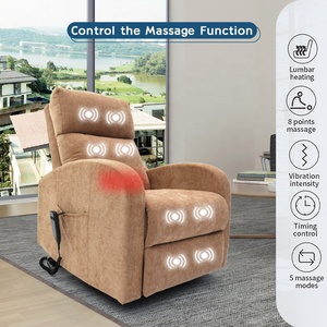 Geeksofa cuero o tela de microfibra, Elevador de potencia de un solo <span class=keywords><strong>Motor</strong></span>, <span class=keywords><strong>sillón</strong></span> reclinable para el cuidado del hogar, <span class=keywords><strong>sillón</strong></span> reclinable para ancianos - Product Image 6