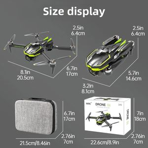โดรนพลาสติก B6 สำหรับถ่ายภาพทางอากาศ ระบบ Optical Flow กำหนดตำแหน่ง หลบหลีกสิ่งกีดขวาง กลับอัตโนมัติด้วยปุ่มเดียว ระบบ GPS บังคับวิทยุ ของเล่นบังคับวิทยุ - Product Image 3