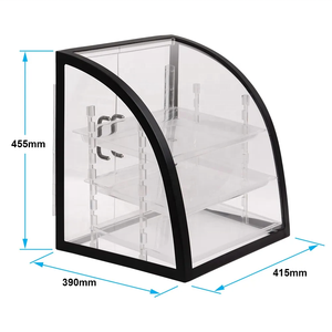 <span class=keywords><strong>3</strong></span>ชั้นเคาน์เตอร์อะคริลิคใสสำหรับเค้กร้านขนมอบชั้นวางโชว์ขนมปังตู้โชว์เบเกอรี่ - Product Image 2