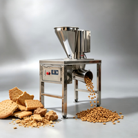 Broyeur conique en acier inoxydable pour matériaux humides et secs, granulateur de matériaux en vrac, machine de réduction de taille pour le recyclage alimentaire et chimique