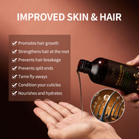 Huile de Ricin Bio 100% Naturelle à Marque Blanche, Nourrissante, Hydratante, Réparatrice pour Cheveux et Rafraîchissante pour le Cuir Chevelu – Soin Capillaire – Vente Flash