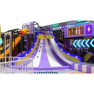 Área de Juegos Interactiva para Niños en Parque Temático a Gran Escala, Área Deportiva Interior con Neón, Equipamiento de Juegos Suaves con Parque de Trampolines - Product Image 4