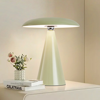 Lámpara de mesa regulable táctil decorativa creativa para dormitorio, lámpara de noche con carga USB, lámpara de mesa LED de lectura de ambiente