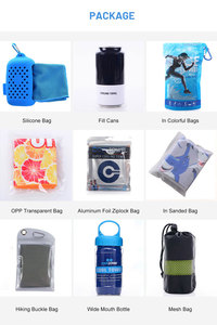 ผ้าเช็ดตัวกีฬาไมโครไฟเบอร์ PVA ป้องกันการแพ้ ผลิตตามสั่ง พิมพ์โลโก้ได้ รุ่น KB HC-0421 เป็นมิตรต่อสิ่งแวดล้อม แห้งเร็ว ต้านเชื้อแบคทีเรีย รับผลิตแบบ OEM - Product Image 6