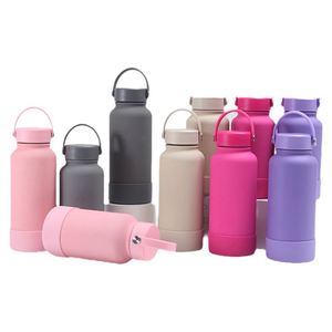 กระติกน้ำสแตนเลสเคลือบเซรามิก1L ภายในความจุขนาดใหญ่ขวดน้ำสแตนเลสโลโก้ออกแบบได้ตามต้องการ - Product Image 3