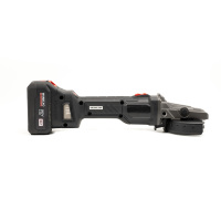 WINKKO Meuleuse d'angle sans fil 21V sans balais 125mm de qualité industrielle rechargeable avec interrupteur coulissant et batterie 4.0Ah M14