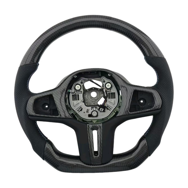 G30คาร์บอนไฟเบอร์ + หนัง + เย็บ BMW