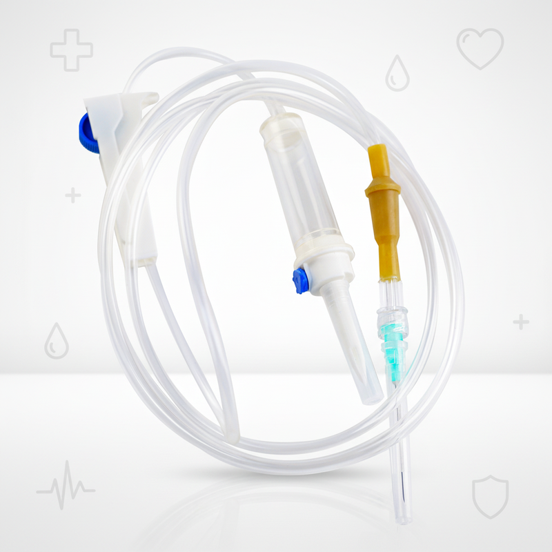 Veterinary Disposable PVC Single Use IV