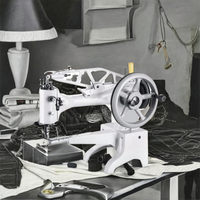Machine à coudre de lit à baril à aiguille unique pour usage domestique et vente au détail couture à la main et réparation de chaussures état nouveau