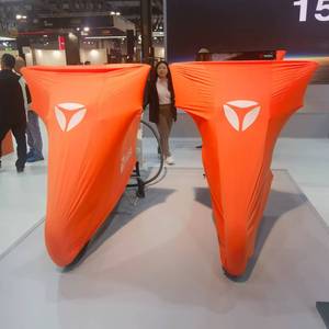 Housse de <span class=keywords><strong>moto</strong></span> d'intérieur super douce et respirante à impression de logo personnalisable avec fonction anti-poussière - Product Image 4