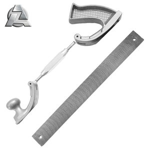 Cuchillo para Lijar Chapa Automotriz, Lima Plana de Acero con Alto Contenido de Carbono, Lima para Placas de Aluminio con Doble Orificio - Product Image 1