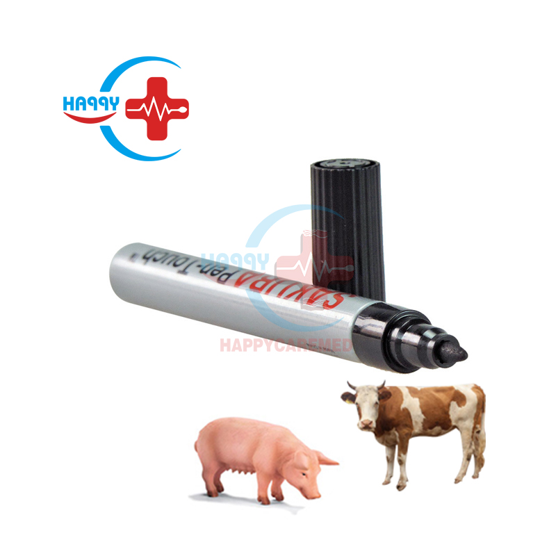 HC-R148A нелиняющим чернила животных крупного рогатого скота Овцы свиньи Лошадь уха маркер для белой доски скота Ушные бирки маркером