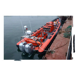Bateau de pêche en aluminium rouge de 8.5m avec moteur hors-bord à cabine au meilleur <span class=keywords><strong>prix</strong></span> - Product Image 3