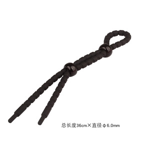 Male adult sex toys, couples' double-ring silicone <b>lock</b> rope, hot-selling cross-border source - Product Image 4