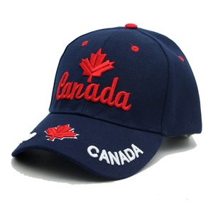 Gorra Deportiva con Bordado de la Bandera de Canadá, Logotipo Personalizado, 100% Algodón, Ajustable, para Correr, Entrenamientos, Actividades al Aire Libre, Béisbol - Product Image 2