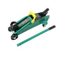 Cric hydraulique à double pompe pneumatique à profil bas en acier allié certifié CE, capacité 2-5 tonnes, chariot élévateur de voiture 30 cm Sunjoy