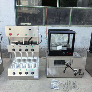Nueva Máquina Eléctrica Comercial para Hacer Conos Comestibles y Tazas de Pizza, Alta Potencia, Acero Inoxidable 304, Portátil - Product Image 1