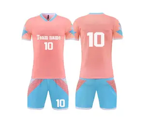 Maillot de foot 2023 새로운 디자인 남성과 여성 축구 유니폼 세트 청소년 팀 훈련 의류 축구 셔츠 로고 없음