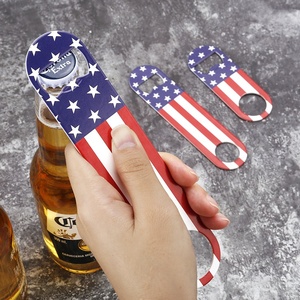 <strong>2026</strong> Stainless Steel Beer Bottle Opener Bar USA Flag Printing <strong>for</strong> Party <strong>Promotion</strong> or Advertising Durable Metal Material - Product Image 5