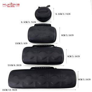 Estuche de Viaje de Lujo para Relojes EVA Premium con Recordatorio de Hora de Comida y Múltiples Compartimentos para Tres Tarjetas, Negro - Product Image 3