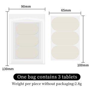 Patchs hydrocolloïdes pour l'acné - Autocollants anti-boutons de grande taille pour le visage et le corps, adaptés aux joues, au front, au menton et aux boutons - Product Image 5