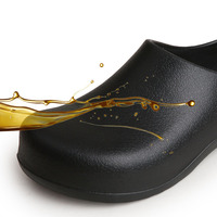 Chaussures de travail antidérapantes pour la restauration, la pâtisserie, l'hôpital - Sabots de chef de qualité hospitalière pour la cuisine, conçus par des médecins et des infirmières