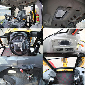 מעמיס זול חדש 4x4 גלגלים 6.5 טון מיני מחפרון מעמיס 4x4 HW10-50 מחפרונים למכירה - Product Image 5